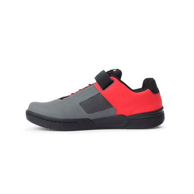 ZAPATOS STAMP SPEEDLACE GRIS / ROJO - SUELA NEG 7.5