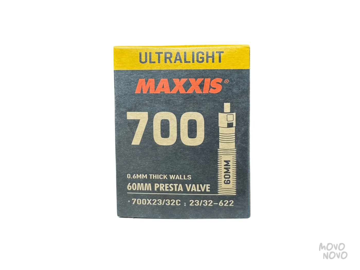 Camara Maxxis Ultralight 700x23/32 60mm