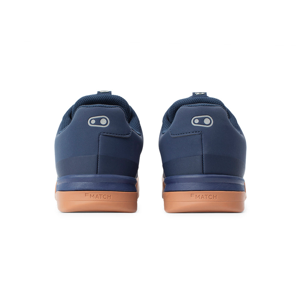 ZAPATOS MALLET CORDON - NAVY / PLATA - SUELA NAT 9.5