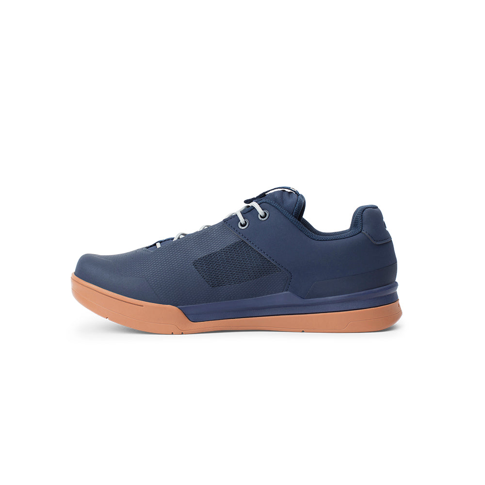 ZAPATOS MALLET CORDON - NAVY / PLATA - SUELA NAT 9.5