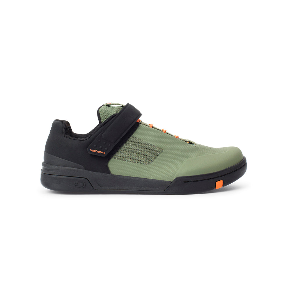 ZAPATOS STAMP SPEEDLACE VERDE / NARANJA - SUELA NEG 9.5